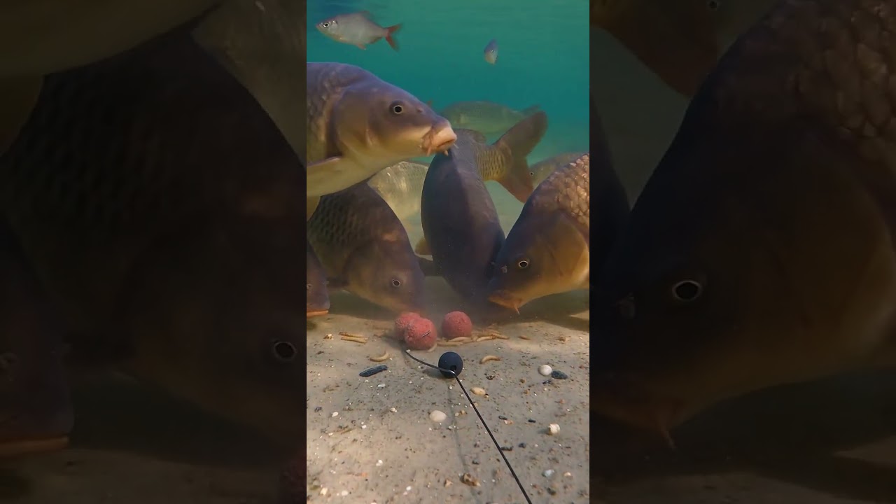 Monster catfish spooks the whole shoal of carp! 🐟😱🎣