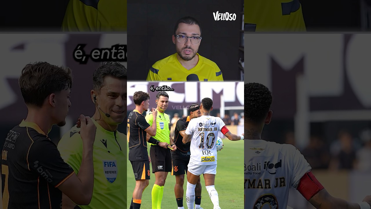 LEITURA LABIAL de Neymar x Memphis e o Árbitro.