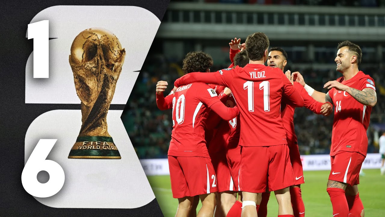 Bulgaristan - Türkiye (1-6) Maç Özeti | FIFA Dünya Kupası Elemeleri @ExxenSpor