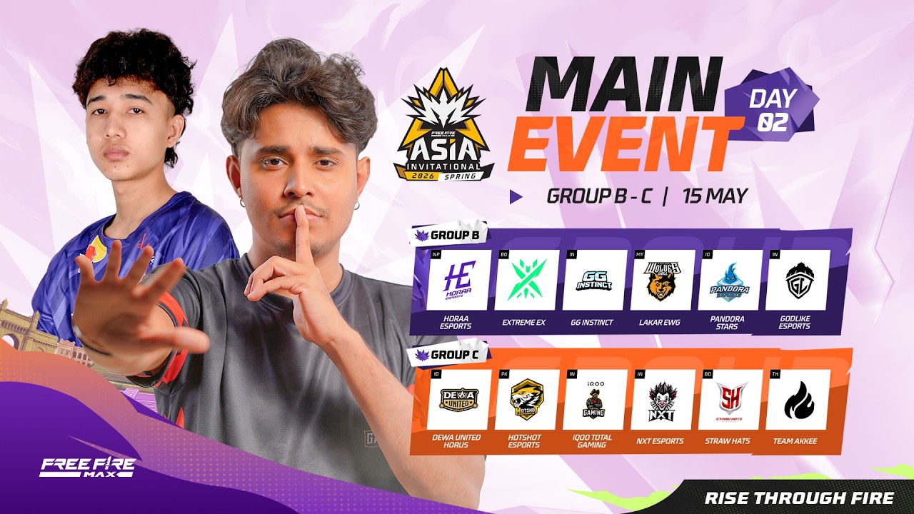 [HI] FFMAI 2026 Spring | Main Event Day 2 | Group B - C