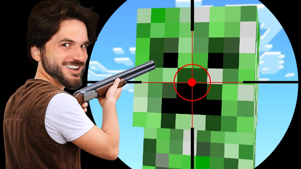 MINECRAFT, MAS EU SÓ POSSO USAR ARMAS!