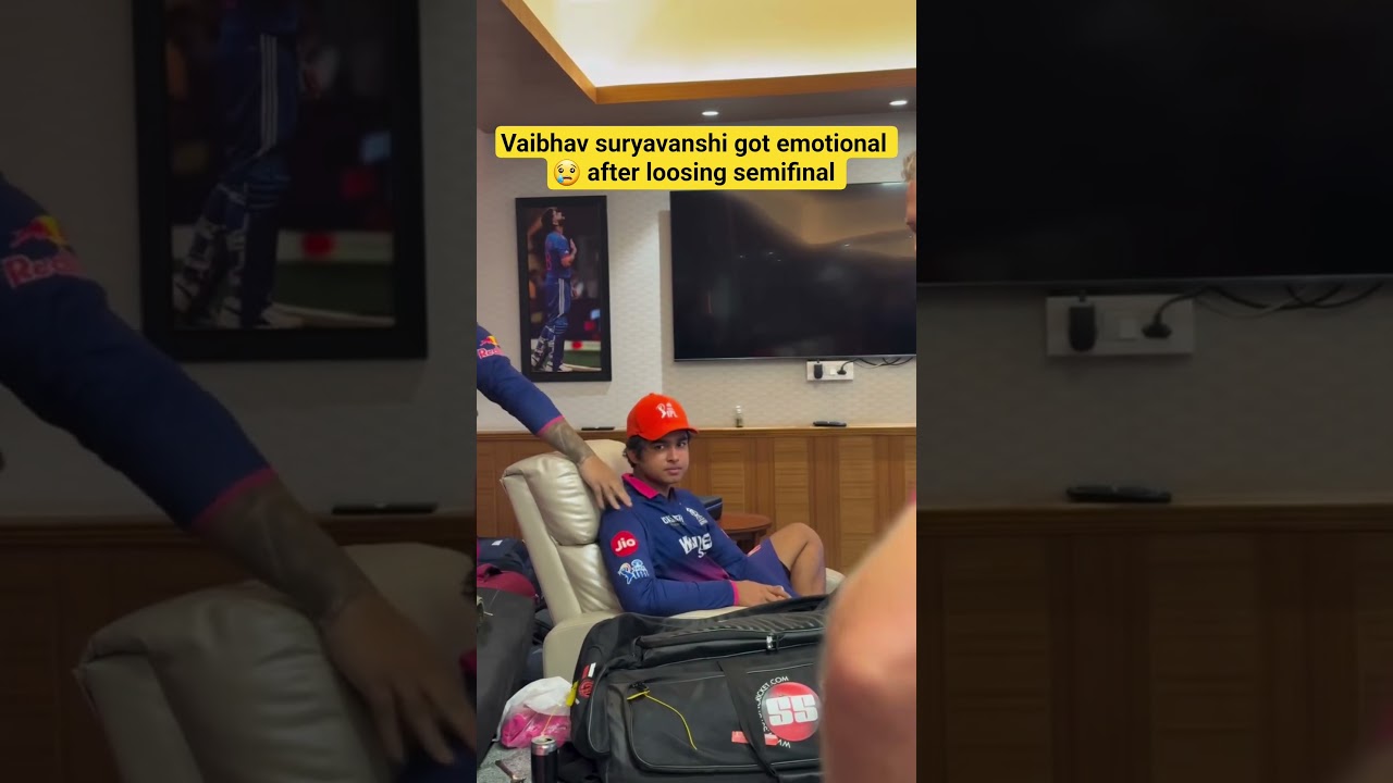 Vaibhav suryavanshi got emotional after loosing final #vaibhavsuryavanshi #cricket