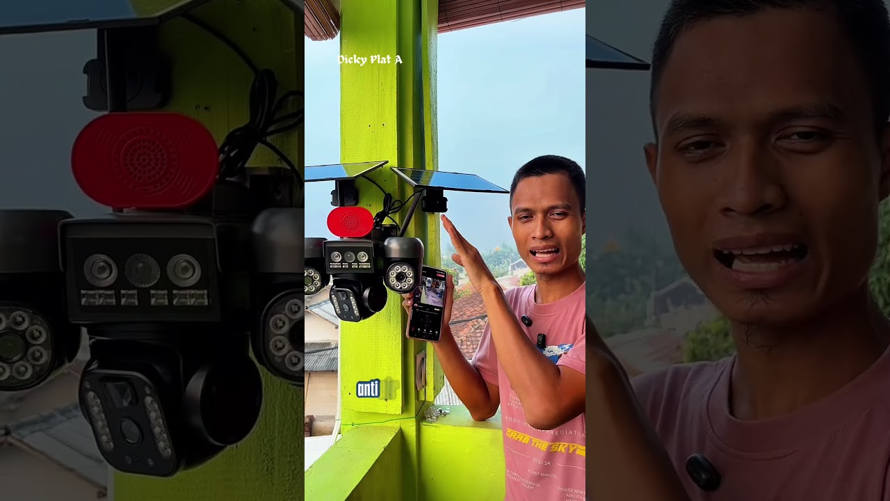 cctv 3 lensa tanpa wifi dan listrik