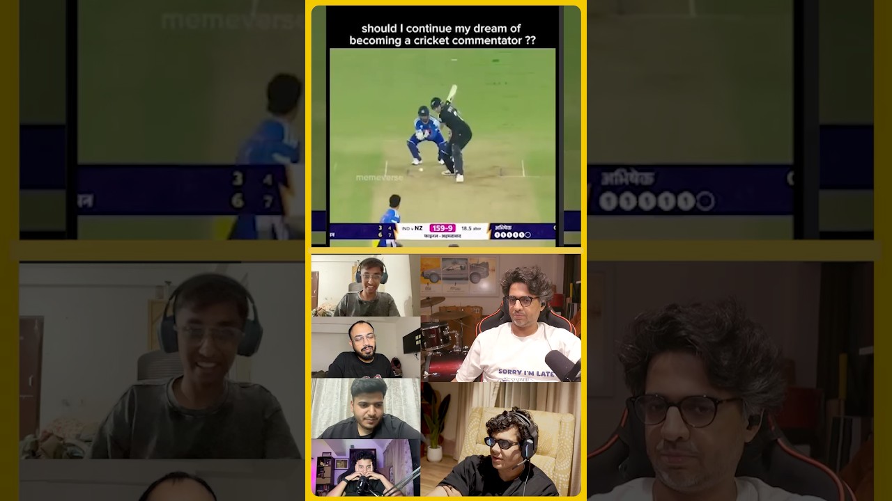 Cricket Commentary at it’s Peak 🥀