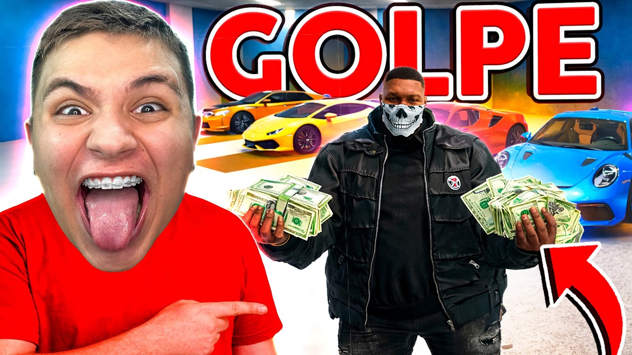 ROUBEl CARROS e GUARDEI NA MINHA GARAGEM 😱 GTA RP (Paulinho o LOKO)