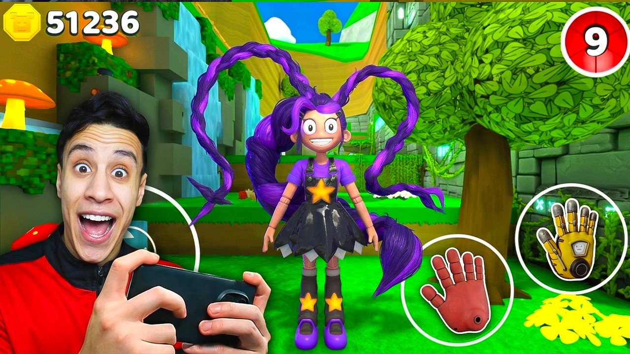 تحولت إلى ليلي مود POPPY PLAYTIME في لعبة الدب الخارق Super Bear Adventure!!😂👧🏻