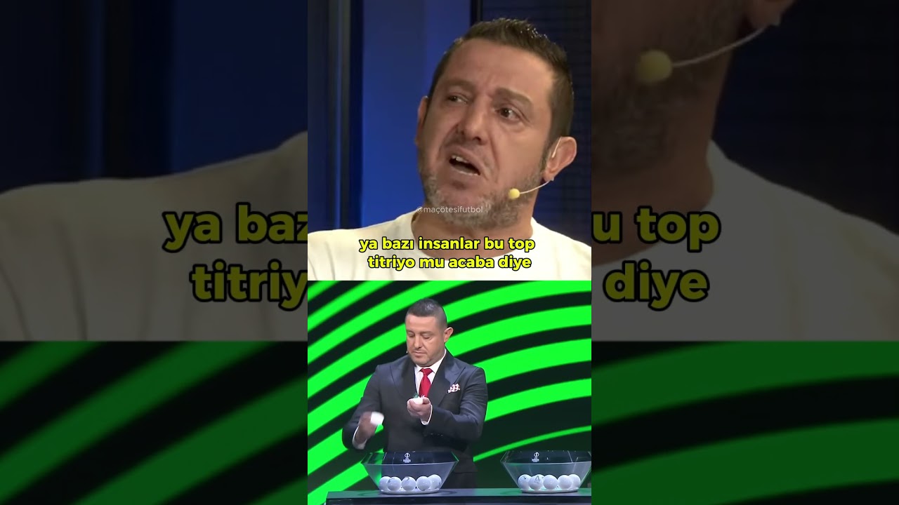 Nihat Kahveci Şampiyonlar Ligi ve Konferans Ligi kura çekiminin nasıl olduğunu anlatıyor