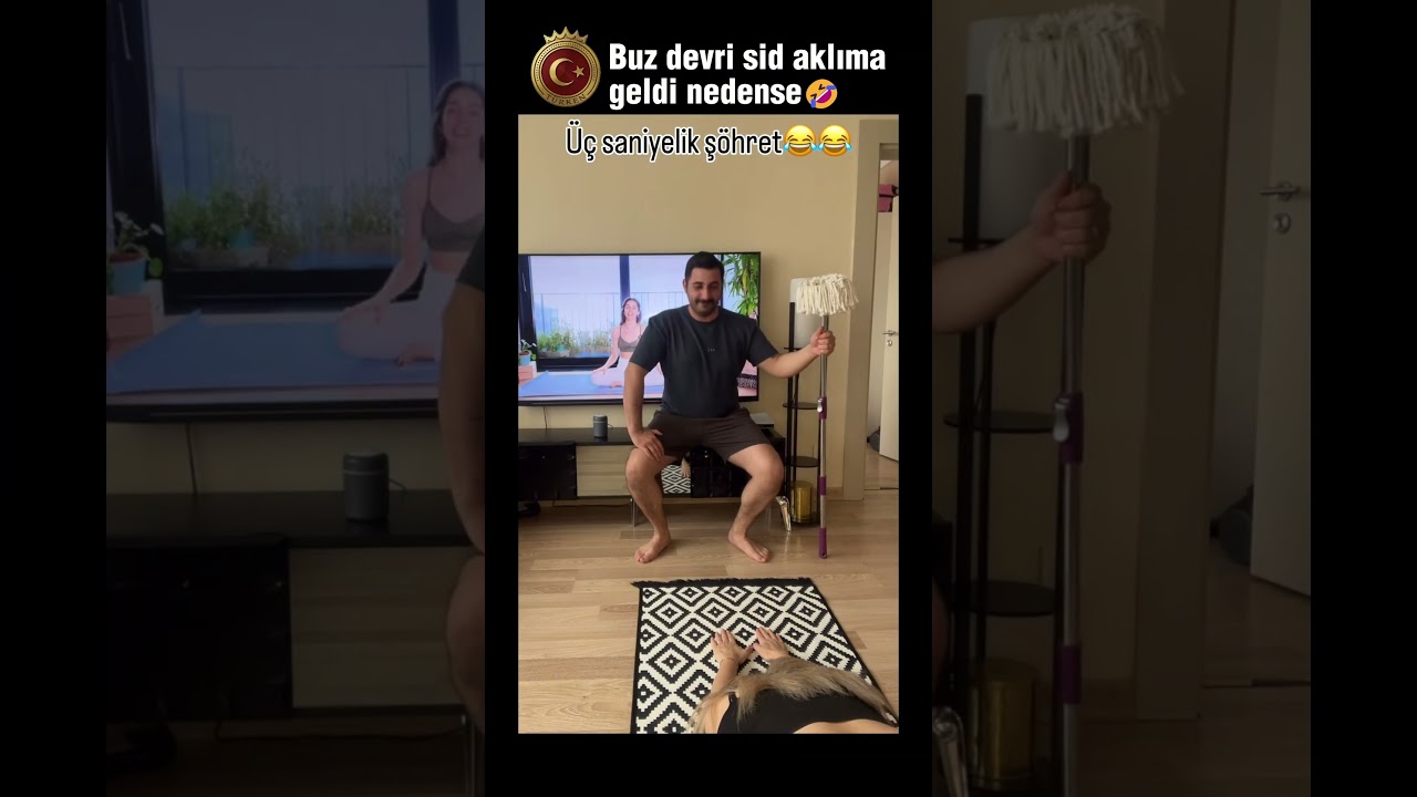 Kısa bir süreliğine dünyalar onundu😂