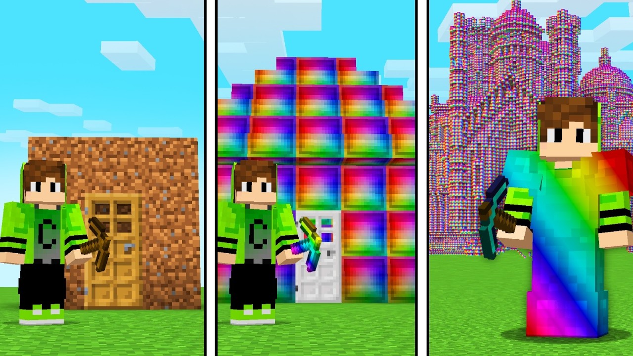Entrei na CIVILIZAÇÃO de MINÉRIO SECRETO no Minecraft!