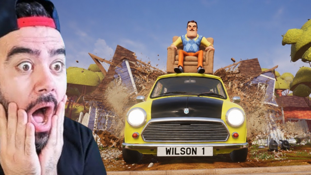 WILSON YENI ARABA ALDI EZMEYE ÇALIŞTI - HELLO NEIGHBOR MODS