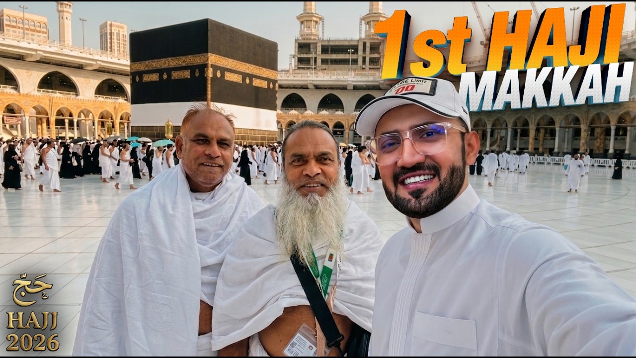 I Met First HAJI in Makkah and Makkah is Empty on Juma Day