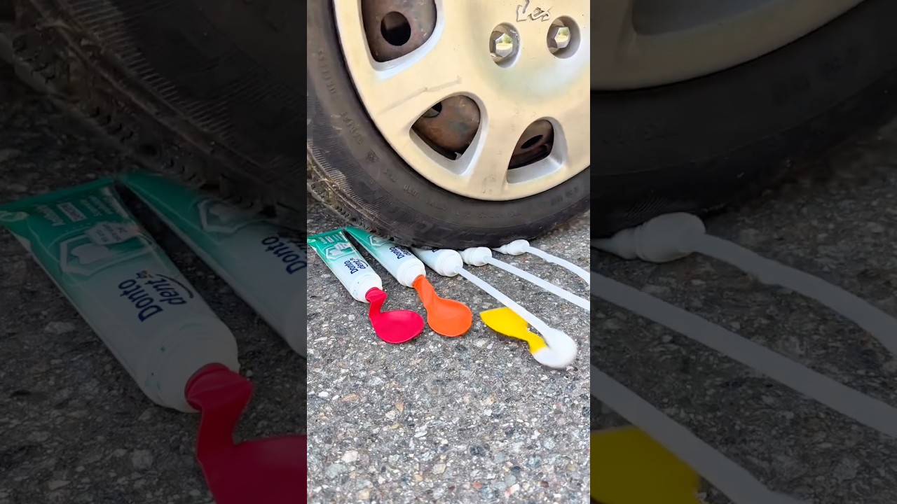 Ôi Trời ! Bánh Xe Tôi Đã Dẫm Lên Chúng 🛞🚘🫟🥚🍉