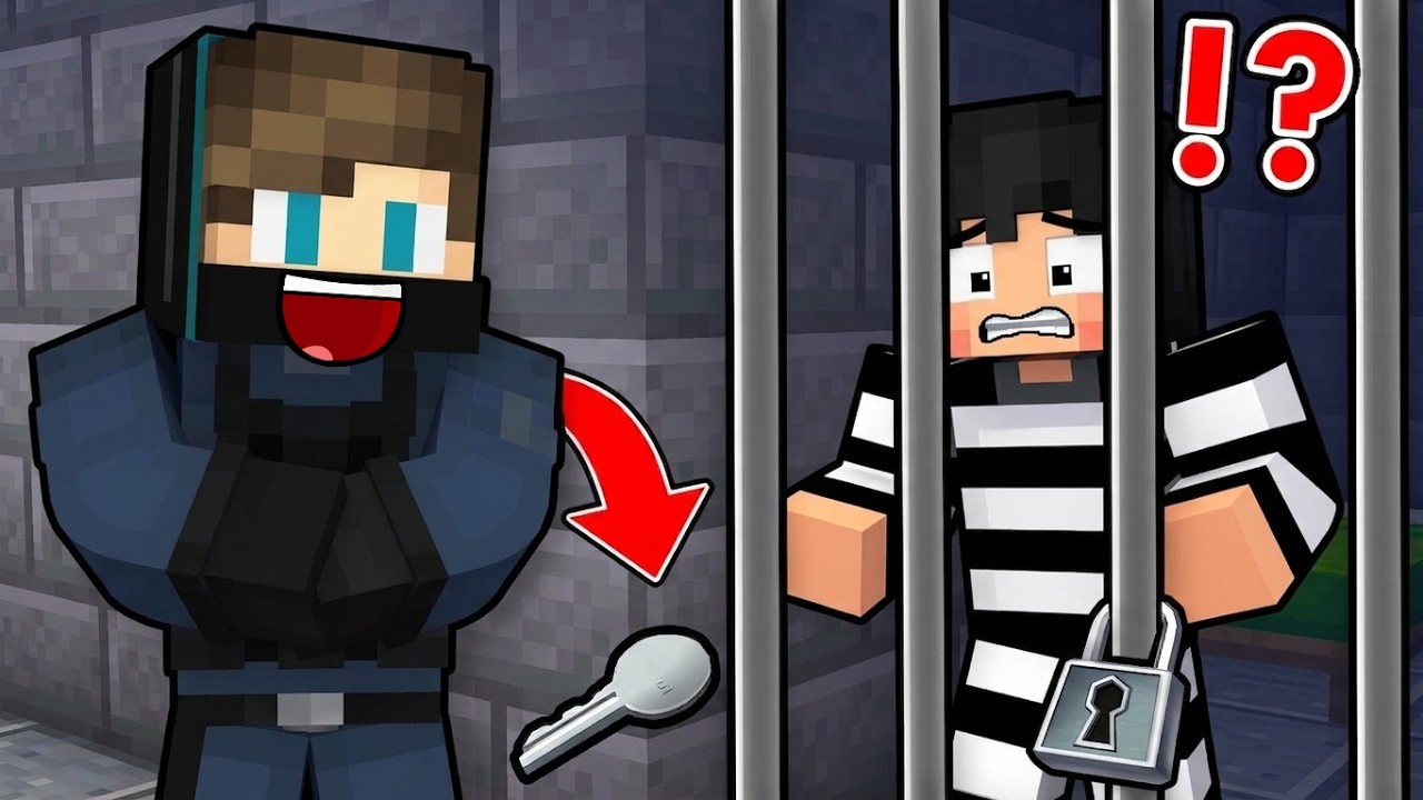 لايف ستيل الحرامية الموسم الثاني #79 : حرمت سجين من الحرية لمدة 24 ساعة حقيقة !!؟ 👮‍♂️