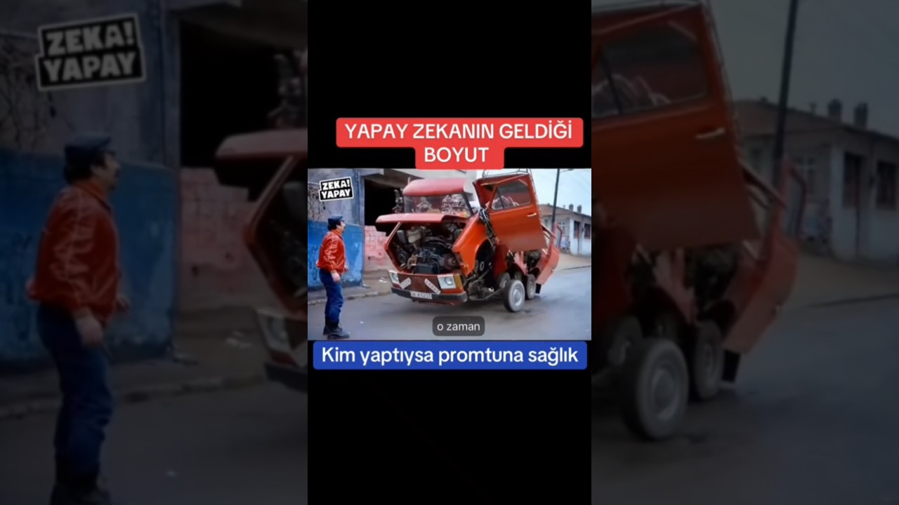 Aslında bu yapay Zeka Çok Ürkütücü birşey. Sonumuz Hayrola. #family #automobile #yapayzeka #otomotif