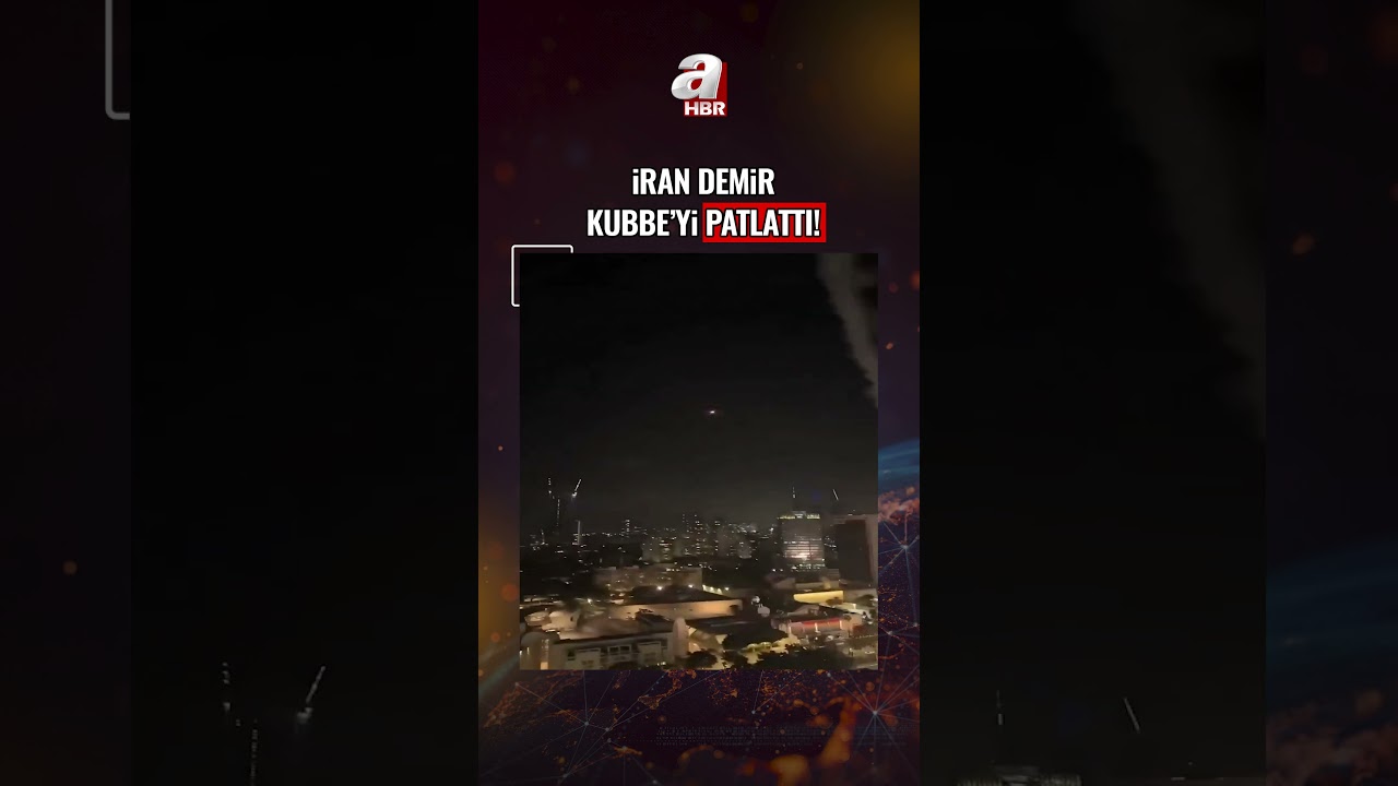 Tel Aviv'de DEMİR KUBBE Vuruldu... İran'dan İsrail'e Büyük Şok!  | A Haber