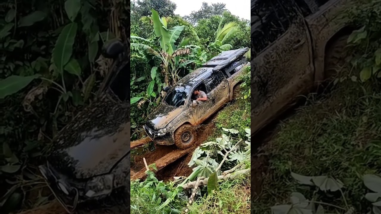 Carro na ponte perigosa